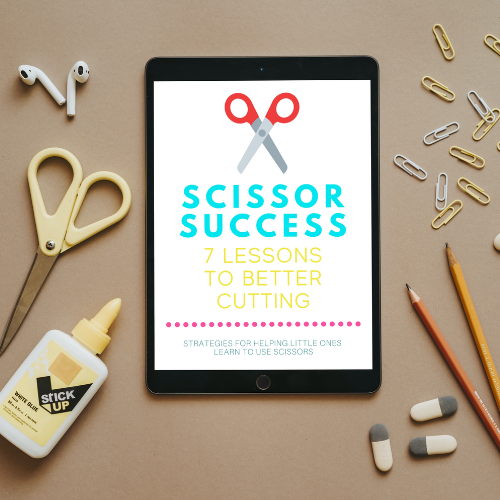 Scissor Success (PDF Course to teach kids how to use scissors)