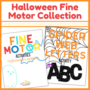 Halloween Preschool Fine Motor Collection (Printable)