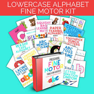 Fine Motor Tools for Success-Lowercase Alphabet Edition (Printable Activities)
