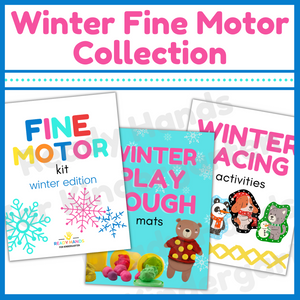Winter Fine Motor Collection (Printable Activities)