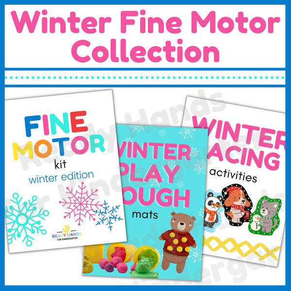 Winter Fine Motor Collection (Printable Activities)