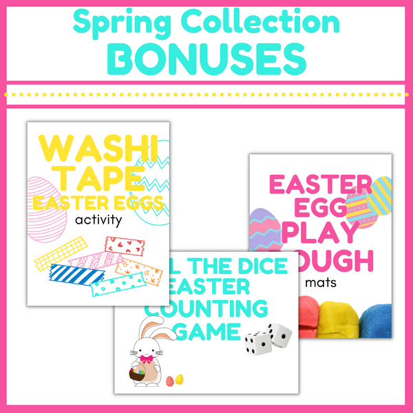 Spring Fine Motor Collection (Printable Activities)