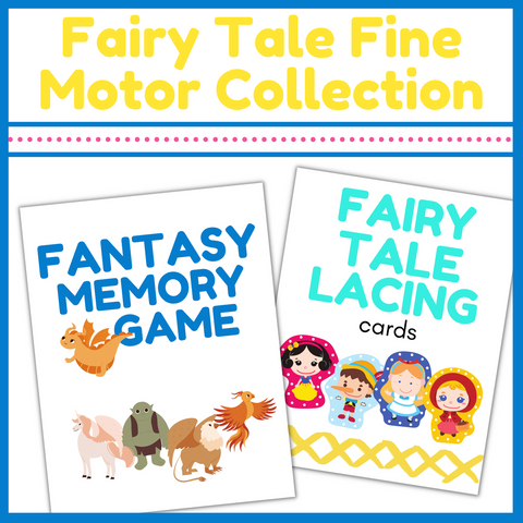 Fairy Tale Fine Motor Collection (Printable Activities)