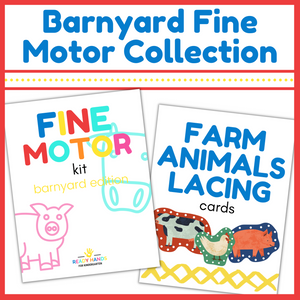 Barnyard Preschool Fine Motor Collection (Printable)