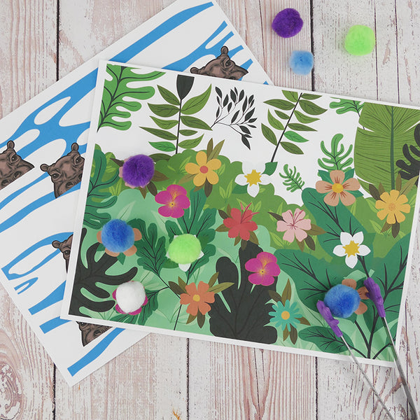 Jungle Fine Motor Collection (Printable Activities)