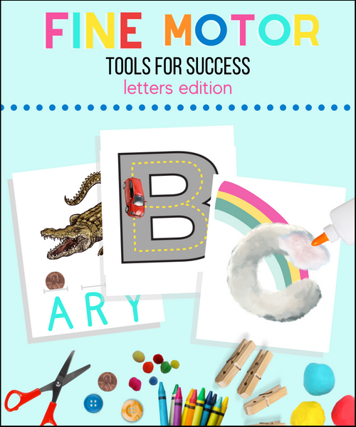 Fine Motor Tools for Success:  Letters & Numbers Bundle