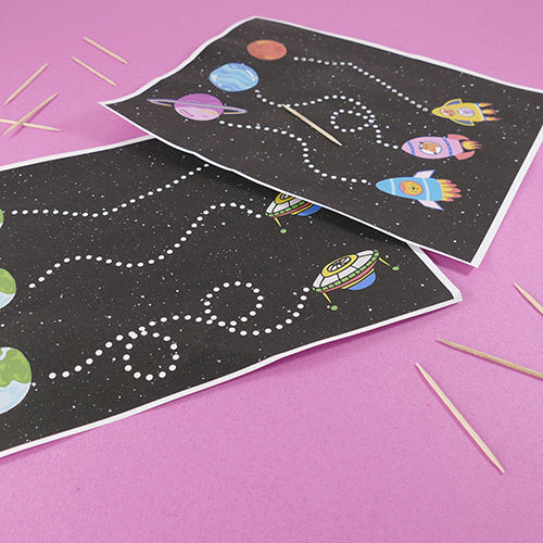 Outer Space Preschool Fine Motor Collection (Printable Activities)